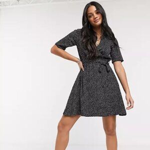 Influence Fashion Women's Wrap Style Dress - 8